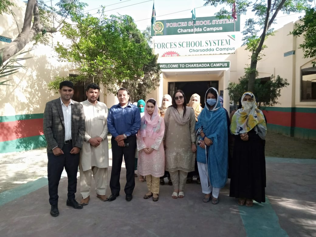 Orientation session conducted by Head of Academic Department Sir Rasikh Zaheer with Academic Team at Charsadda Campus KPK